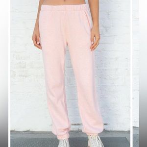 Brandy Melville Light Pink Rosa Sweatpants